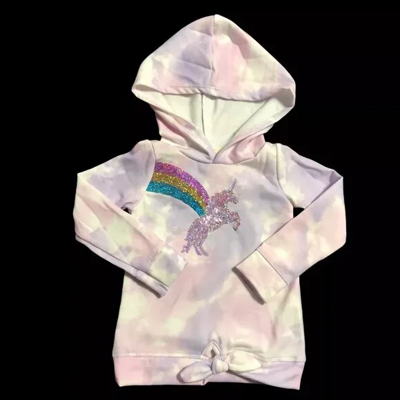 Btween Baby Girls Leggings and Fleece Hoodie Outfit 12 -24 Months Lavender Pink‎ - Picture 2 of 9